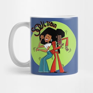 soul train dance party Mug